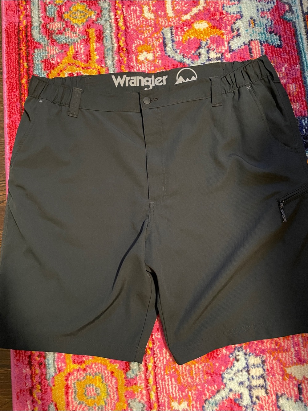 Wrangler Men's Black Hybrid Performance Shorts